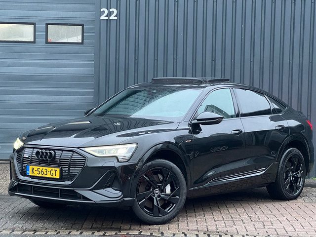 Audi e-tron Sportback 50 quattro S edition 71 kWh|Pano|Luchtvering|Soh 91%|Trekhaak |Cam|Memory|Adap