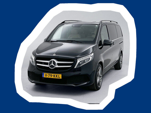 Mercedes-Benz V-Klasse 250d Lang DC 360° Camera Leder 19 Inch lichtmetaal Led Dubbele cabine