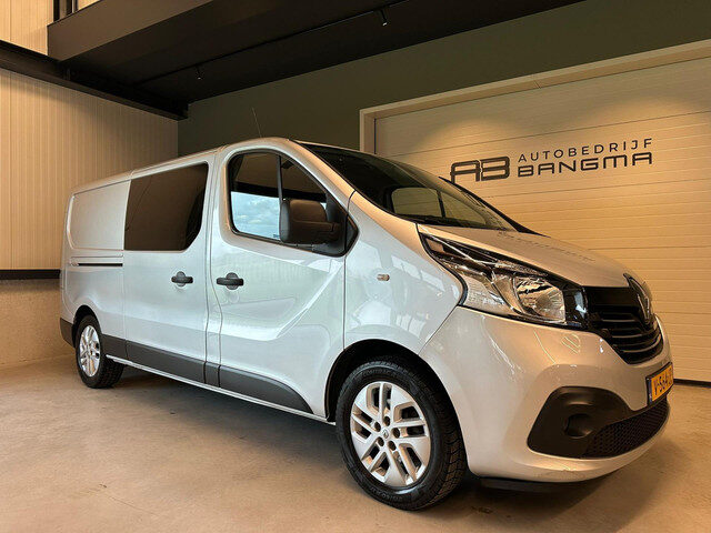 Renault Trafic 1.6 dCi T29 L2H1 DUBBEL CABINE LUXE ENERGY/AIRCO/NAVIGATIE/CRUISECONTROL/ISOFIX/LM-VE