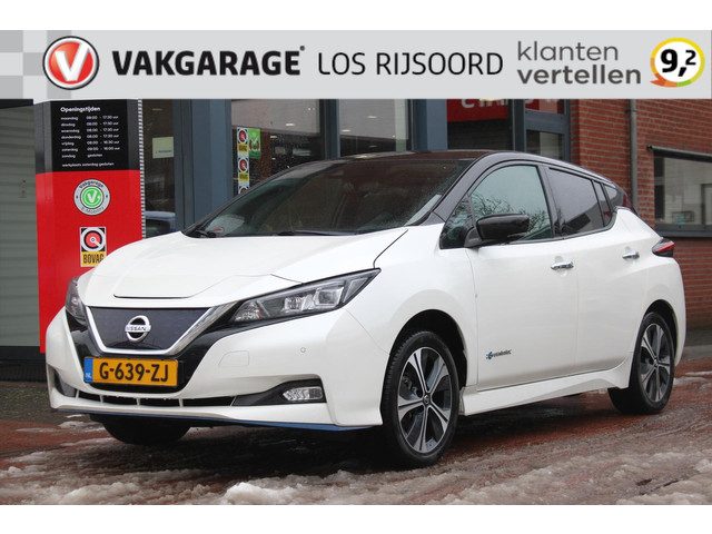 Nissan Leaf EV 62kWh *Tekna* | Carplay | Adaptive Cruise & Climate Control | Stoel & Stuur verwarmin