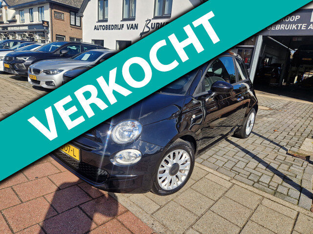 Fiat 500 0.9 TwinAir Turbo Popstar, Airco,Cruise control,L.M.Velgen,Extra getint glas