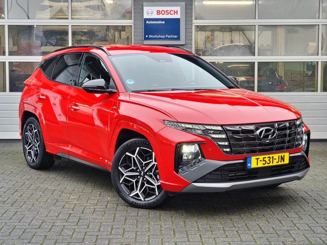Hyundai TUCSON Hybrid 1.6 T-GDI PHEV N Line 4WD 265PK|Automaat|Trekhaak|Stoel Verwarming +Koeling|36