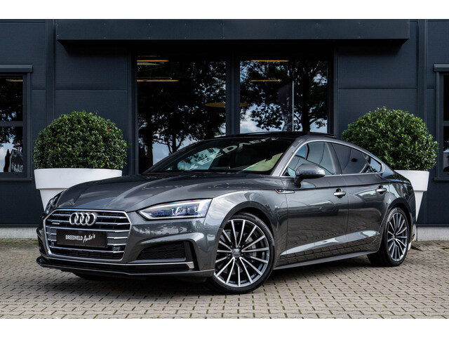 Audi A5 Sportback 45 TFSI S-line, quattro, B&O, Panorama, 2019
