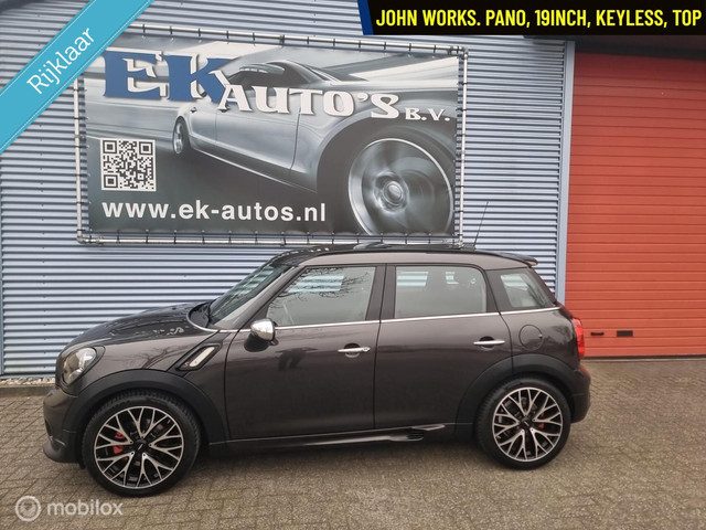 MINI Countryman 1.6 John Cooper Works ALL4 Chili. Topstaat !