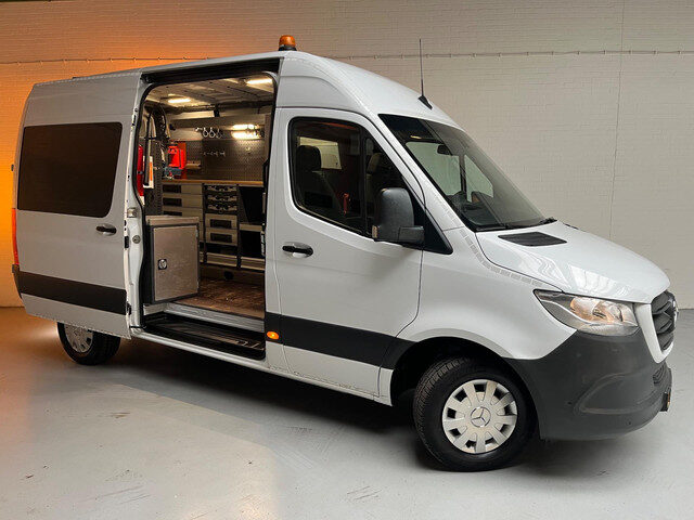 Mercedes-Benz Sprinter Automaat Servicewagen 314 2.2 CDI 140PK L2H2 euro6 BOTT, Victron V230, Standk
