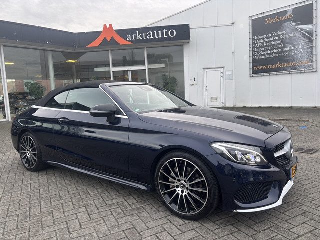 Mercedes-Benz C-Klasse Cabrio 200 Premium Plus Amg Airscarf Burmester Camera Stoelverwarming