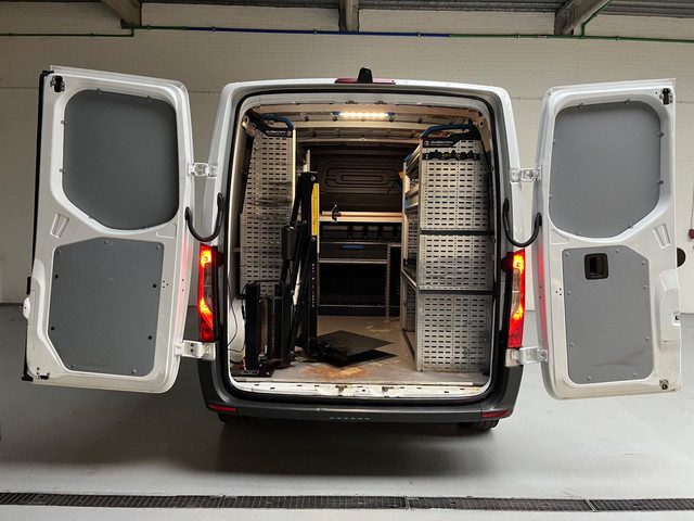 Mercedes-Benz Sprinter SERVICEWAGEN 314 2.2 CDI 140PK euro6 L1H1 Sortimo inrichting, 2xschuifdeur, M