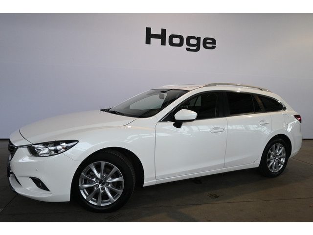 Mazda 6 Sportbreak 2.0 HP TS+ Clima Cruise Control Stoelverwarming Trekhaak Rijklaarprijs Inruil Mog