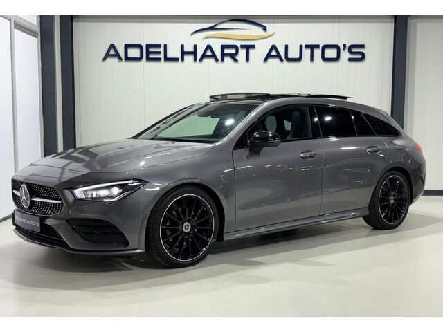 Mercedes-Benz CLA Shooting Brake 200 AMG Line Night Automaat / Panorama dak / Lederen interieur / Cr