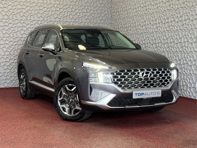Hyundai Santa Fe 1.6 T-GDI PHEV PREMIUM 7P AWD LEER ELEK.KLEP CAMERA NAVI STOEL/STUUR VERW.