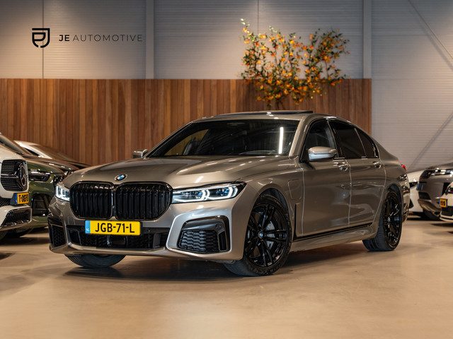 BMW 7 Serie 745e 394PK High Executive M-Sport, Pano, Laser Light, 360 Cam, Soft Close, Hud, Ambiënte