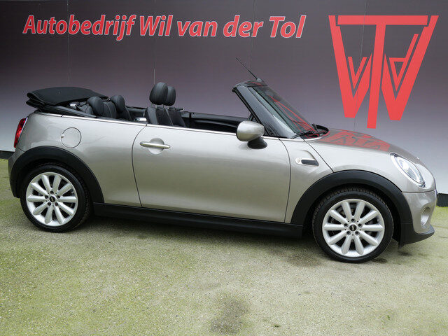 MINI Cooper Cabrio 1.5 CHILI | LED | FACELIFT | LEER | UNION JACK | ALL-IN!!