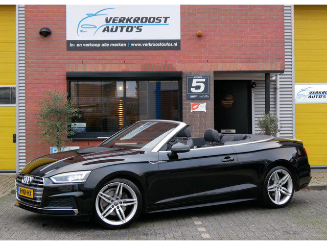 Audi A5 Cabriolet 2.0 TFSI S-line Pro Line Plus.facelift. navi. stoelverwarming.