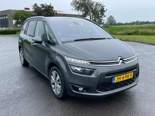 Citroën Grand C4 Picasso 1.6 e-THP Intensive, 7pers, Aut, 165pk, Cam, Cruise, Navi, Keyless, Geen im