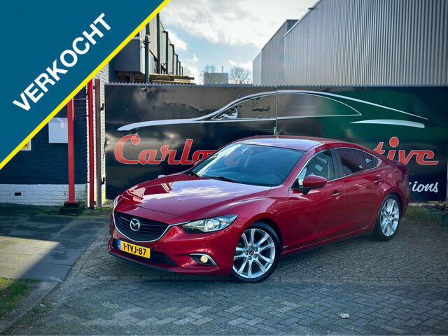 Mazda 6 2.0 HP GT-M NAVI|LEDER|BOSE|CAMERA|DODEHOEK VOL!