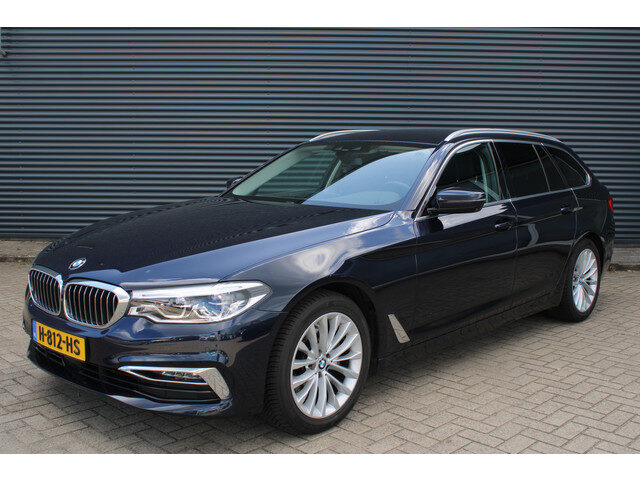 BMW 5 Serie touring 520i Luxuryline Full-Led Comfort-Zetels Dakota-Leer 360-Camera
