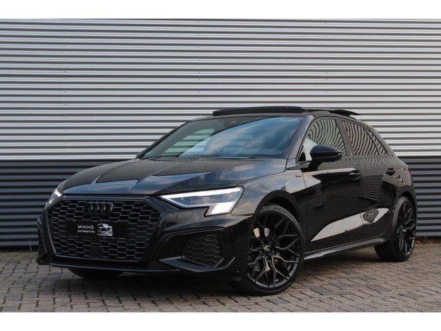 Audi A3 Sportback 35 TFSI | 3x S-Line | Panoramadak| Black optik | Matrix | Dode hoek | Adaptive cru