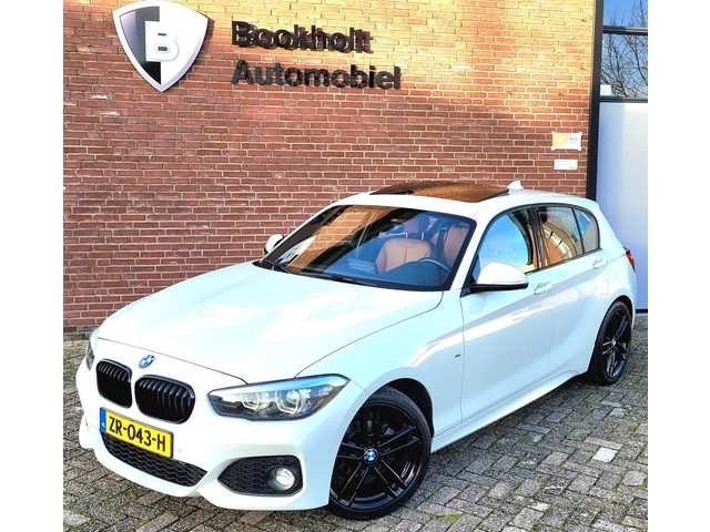 BMW 1 Serie 118i Edition M-Sport, Dak, Harman K., Cognac leer (BTW NL NAP)