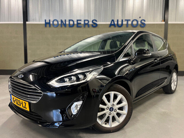 Ford Fiesta 1.0 EcoBoost Titanium AUT I CARPLAY I 1E EIG I NAVI I VOORRUITVERW I NAP I CRUISE I FULL