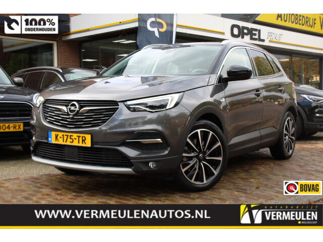 Opel Grandland X 1.6 Turbo Hybrid 225PK Ultimate Automaat + 19"/ Navi/ Clima/ Cruise/ Camera/ Leder/