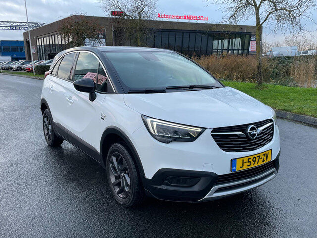 Opel Crossland X 1.2 Turbo Edition 2020, Aut, Cruise, Carplay, LED, 1e eig afk, Geen import, Nap, Vo
