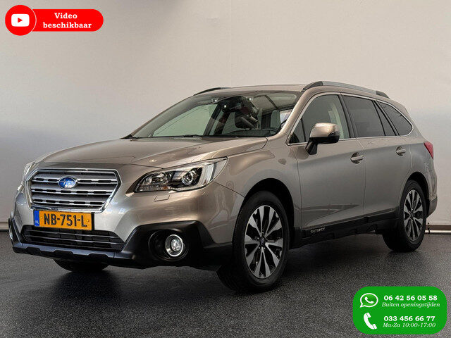 Subaru Outback 2.5i Premium | Leder, Eyesight| Trekh, NL auto,