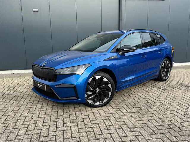 Škoda Enyaq iV 60 Sportline * SoH 89% * Trekhaak * Camera * Elek. Klep * 21 inch velgen *