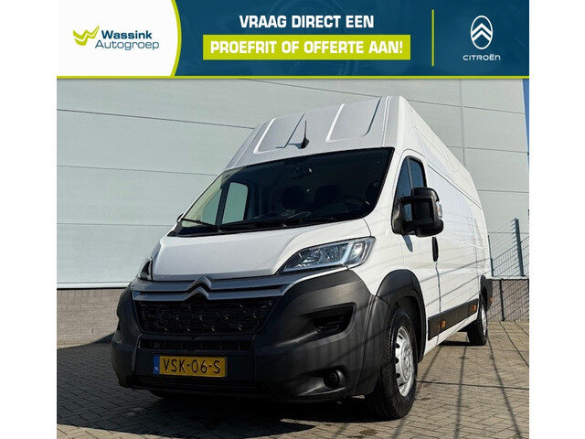 Citroën Ë-Jumper GB 35 L4H3 70kWh 120pk zwaar Club | Elektrisch | Snellaadfunctie | Airco | Stuurwie