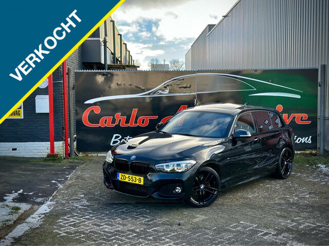 BMW 1 Serie 118i M-SPORT AUT|DAK|LEER|CAMERA|KEYLESS VOL!