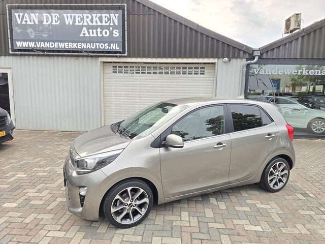 Kia Picanto 1.0 CVVT Design Edition Brown Pack Clima|Navi|Camera|Leer|Nap!!