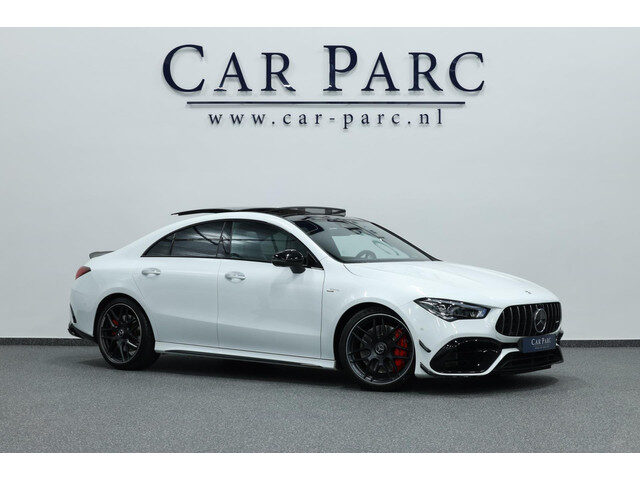 Mercedes-Benz CLA AMG 45 BTW/MULTIBEAM/VIRTUAL/SFEER/KUIP+MEMORY/19" LMV/CAM/ACC/ECC/12 MND GARANTIE