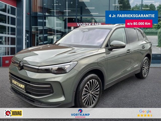 Volkswagen Tiguan 1.5 TSI E-HYBRID LIFE TREKHAAK/CAMERA/MEMORY/LEDER/CARPLAY/ACC/E-KLEP