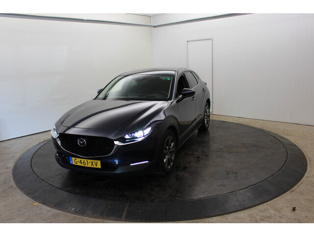 Mazda CX-30 2.0 e-SkyActiv-X M Hybrid Luxury 360º Cam Leer EL aKlep + Stoelen Navi Dhoek Detectie