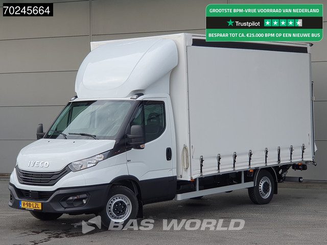 Iveco Daily 35S18 BPM VRIJ! 3.0L Laadklep 180PK Schuifzeilen Airco Cruise Bakwagen Euro6 Meubelbak Z