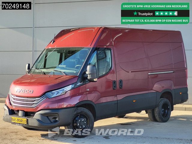 Iveco Daily 35C21 BPM VRIJ! 3.0L Automaat 2x Schuifdeur 210PK L2H2 Dubbellucht 2025-Model 3,5t Trekh
