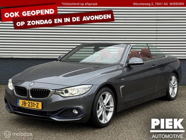 BMW 4 Serie Cabrio 428i Sport BOMVOL NIEUWSTAAT