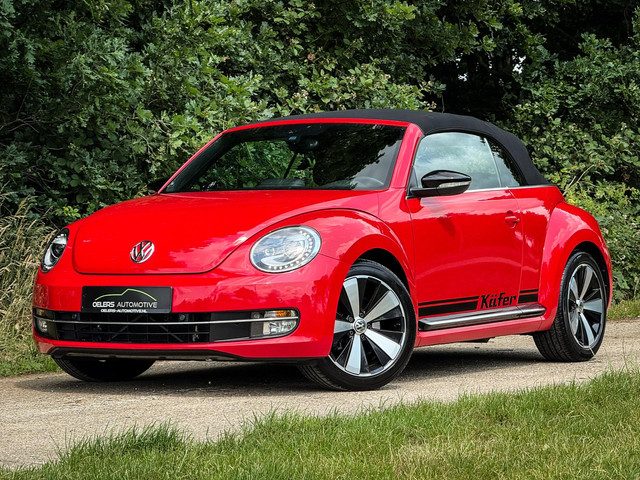 Volkswagen Beetle Cabriolet 1.4 TSI Sport DSG Automaat | ECC | CC | Navigatie | Leder | Stoelverw. |
