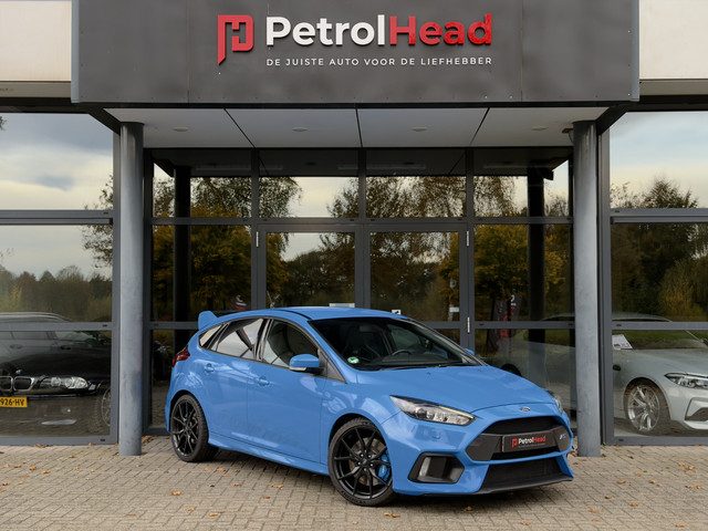 Ford Focus 2.3 RS, Recaro schaalstoel, Sony, Winter pack, Camera, Nitrous Blue