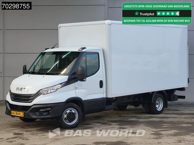 Iveco Daily 35C16 Laadklep Dubbellucht Bakwagen 160PK 3,5t Trekgewicht Airco Euro6 Meubelbak Koffer