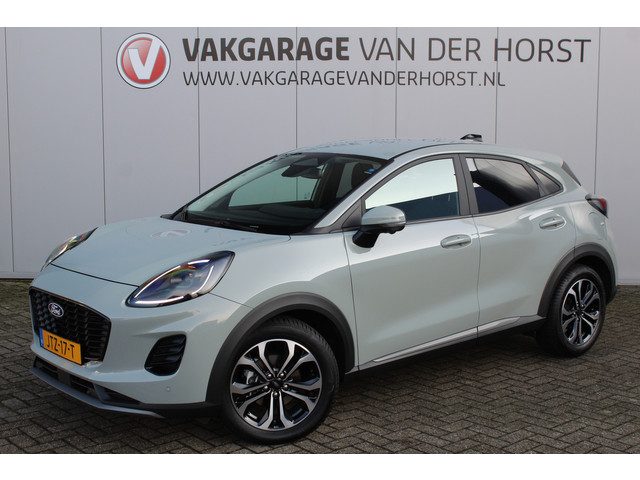 Ford Puma 1.0-125pk EcoBoost Mild-Hybrid Titanium. Fabrieksgarantie t/m 22-06-2029 !
