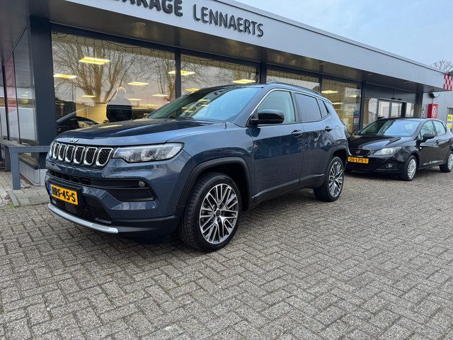Jeep Compass 4xe 190 Plug-in Hybrid Electric Limited, Rijklaarprijs / 12 mnd Bovag garantie