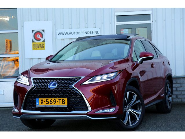 Lexus RX 450h AWD*Lexus Fabrieksgarantie tm 03-2031*Perfect Lexus Onderh.*Pano/Afneemb. Trekhaak/App