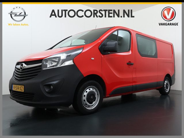 Opel Vivaro D126PK Dubbele Cabine 5-Persoons L2H1 Trekhaak Camera Navi Airco Cruise Control Pdc Spor