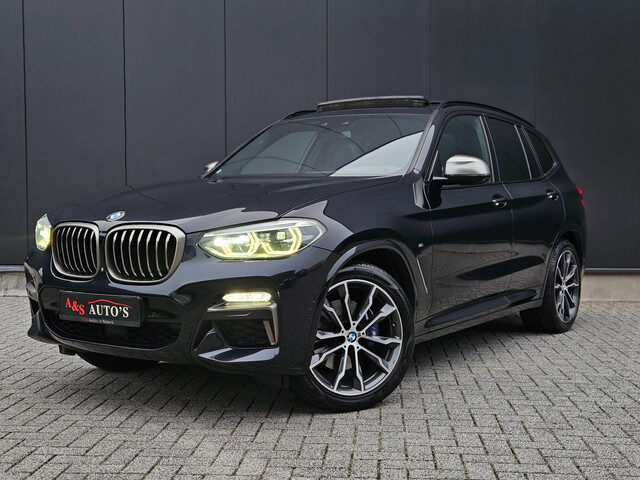 BMW X3 M40i xDrive High Executive 360pk Panodak Leder Trekhaak Memory H&K Carbon Hud Blindspot Elekt