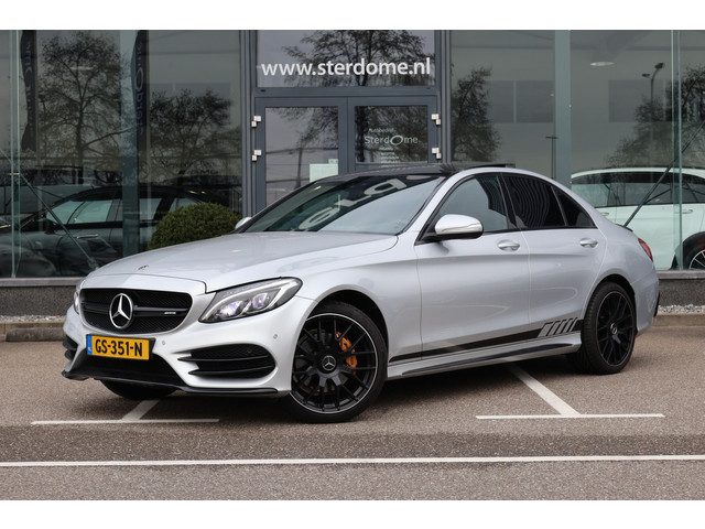 Mercedes-Benz C-Klasse 180 Ambition l AMG l Panoromadak l Luchtvering Airmatic l Camera l Leder Twin