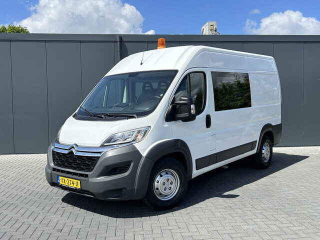 Citroën Jumper 35 2.2 HDI 131 PK DC Zwaar / L2H2 / 7-PERS DUBBEL CABINE / 1e EIG. / AIRCO / NAVI / C