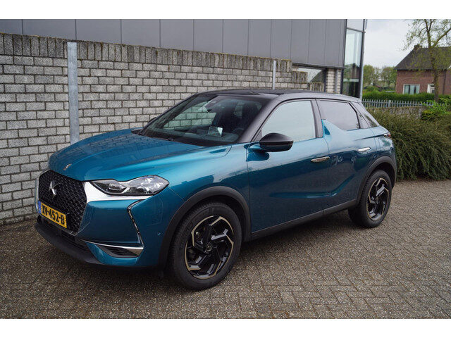 DS DS 3 Crossback 1.2 PureTech Grand Chic Autom 155PK Half Leder Sportst Stoelverw Navi Camera Head-