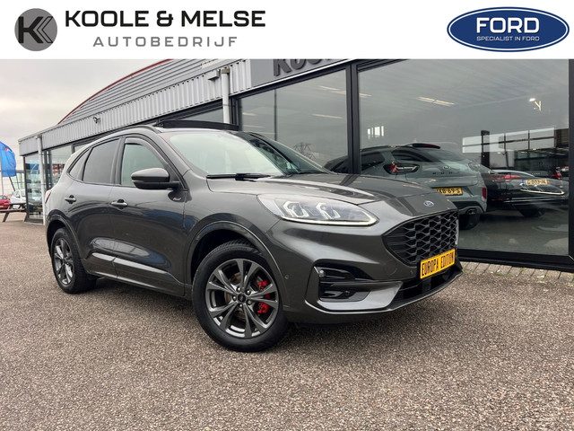 Ford Kuga 2.5 PHEV e-CVT 225pk ST-Line X , trekhaak , panodak , voorruitverwarming , stoel , achterb