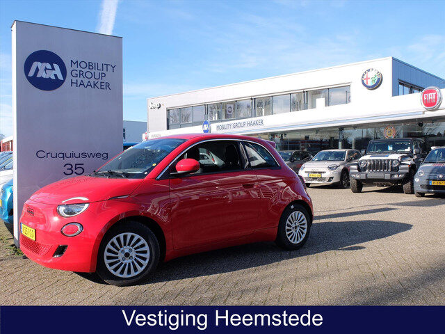 Fiat 500 24kWh 95pk - volledig elektrisch - direct