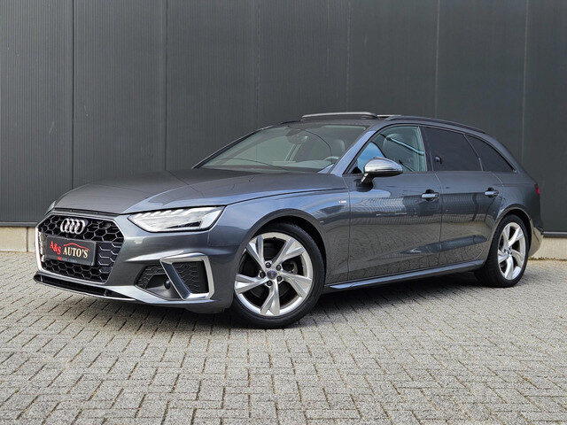 Audi A4 Avant 40 TFSI 190pk 3x S line Panodak Acc Matrix Trekhaak Camera Elektrische kofferbak Keyle